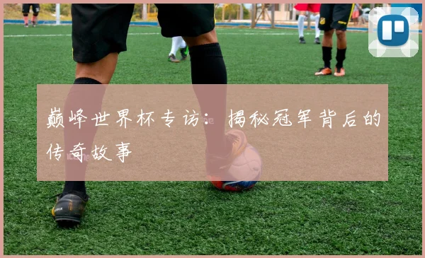 巅峰世界杯专访：揭秘冠军背后的传奇故事